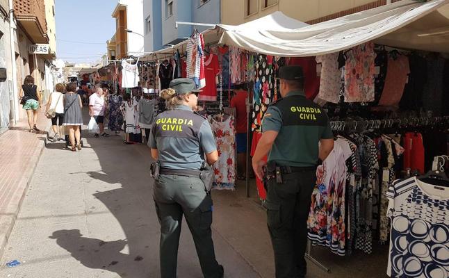 Detenida en Águilas la carterista del mercadillo de Sax
