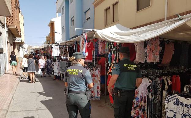 Detenida en Águilas la carterista del mercadillo de Sax