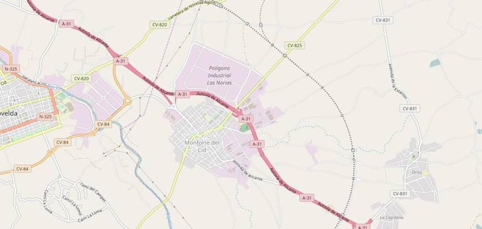 Muere un trabajador de 40 años tras caer del tejado de una empresa en Monforte del Cid