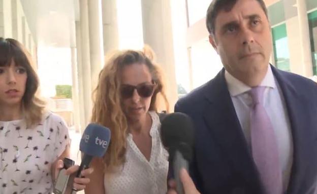 Rocío Carrasco acude a los juzgados para un examen psicológico