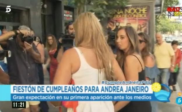 Andrea Janeiro celebra sus 18 años con un fiestón por todo lo alto