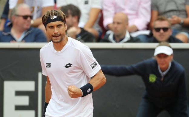 David Ferrer reina en Bastad