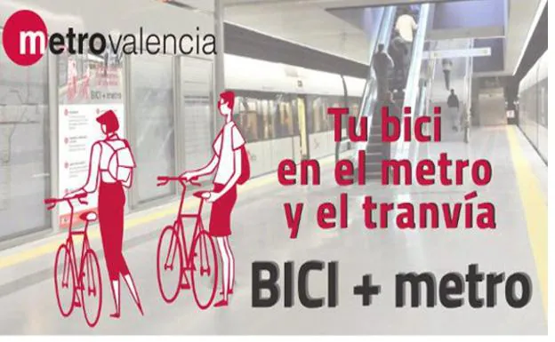 BiciMetro: Normas para viajar con bici en Metrovalencia