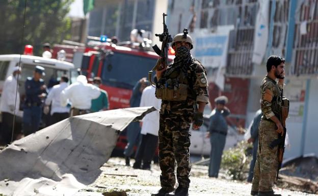 Al menos 35 muertos en un atentado suicida en Kabul