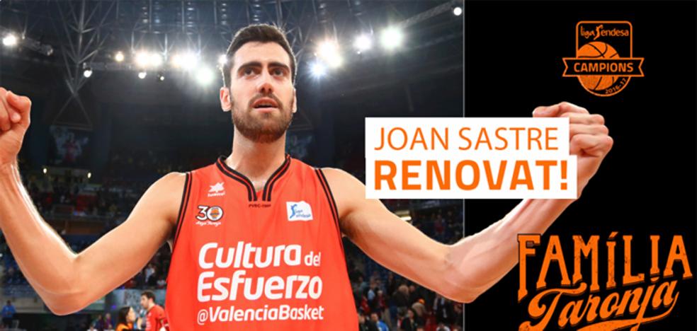 Joan Sastre renueva con Valencia Basket hasta 2021