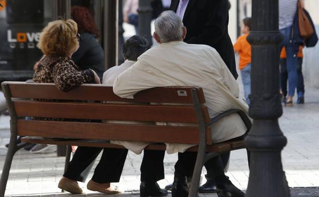 La pensión media de los valencianos sube un 2% en un año