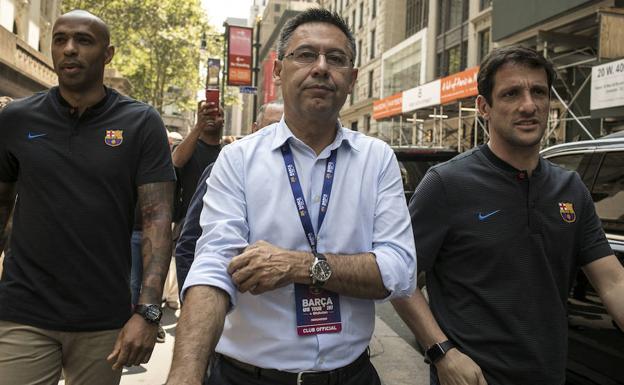 Bartomeu: «Si Neymar no está a gusto, puede irse pagando la cláusula»