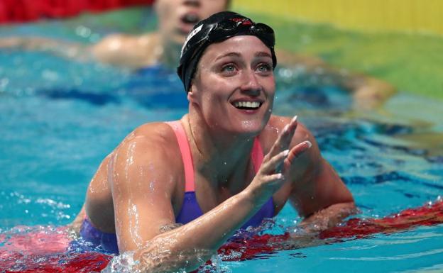 Mireia Belmonte, cuarta en 800 libres