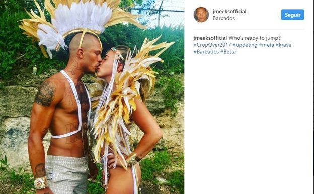 Jeremy Meeks y Chloe Green oficializan su affaire en Instagram