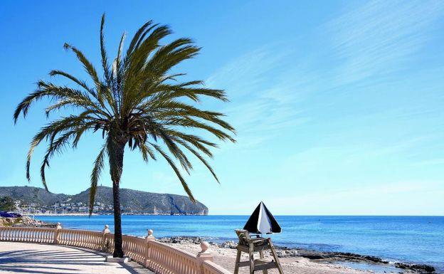 Hallado el cadáver de una mujer en la cala Punta Estrella de Moraira