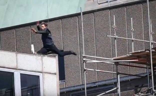 Tom Cruise, herido durante el rodaje de una escena acrobática de 'Misión Imposible 6'