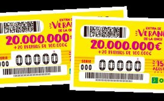 Sorteo del Extra de Verano y cupón de la ONCE de hoy 15 de agosto. Comprobar número premiado