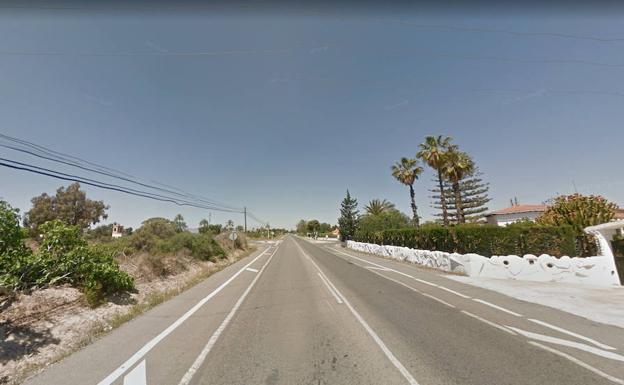 Un peatón fallece atropellado en la carretera entre Elche y Santa Pola