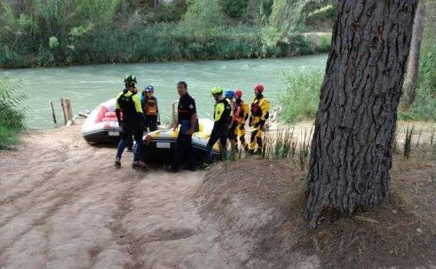 Así está siendo la búsqueda del niño desaparecido en el río Cabriel