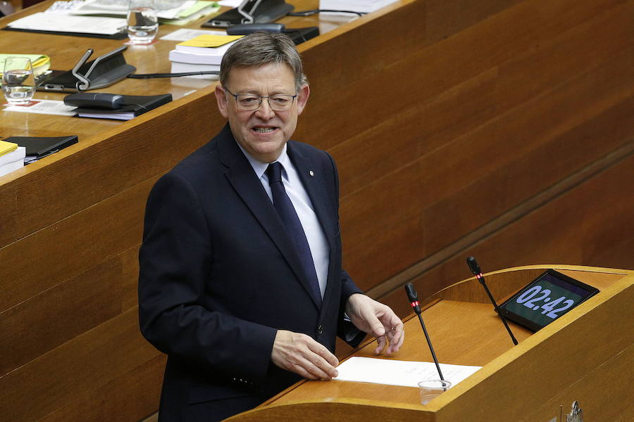 Ximo Puig acudirá a la manifestación en Barcelona en representación de la «solidaridad de los valencianos»