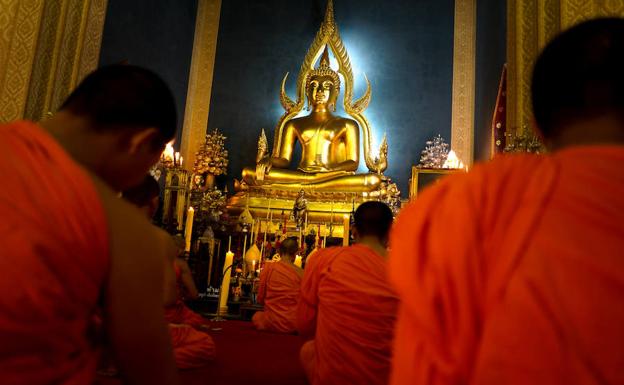 La arraigada tradición budista en Bangkok