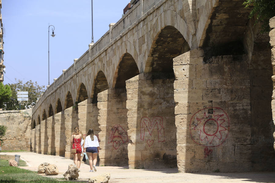 Fotos de las obras del puente de San José