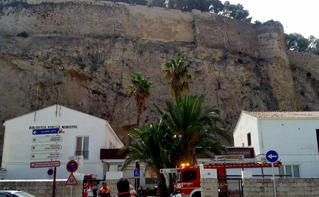 Una mujer y su bebé de 8 meses se precipitan desde lo alto del castillo de Dénia