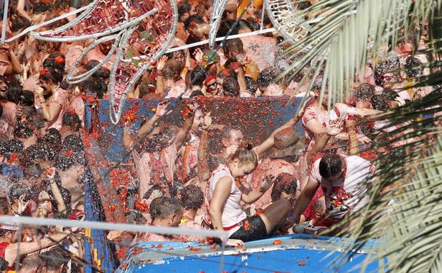 Programa de la Tomatina de Buñol 2017: horario, precio y recorrido