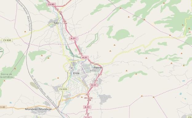 Fallece un peatón atropellado por un camión en la A-31 a su paso por Petrer