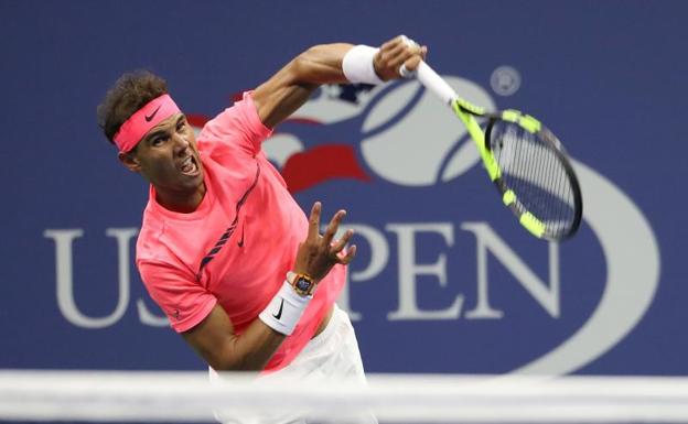 Nadal acalla a gritos la central