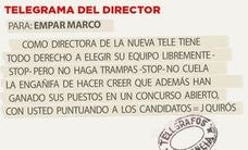 Telegrama para Empar Marco