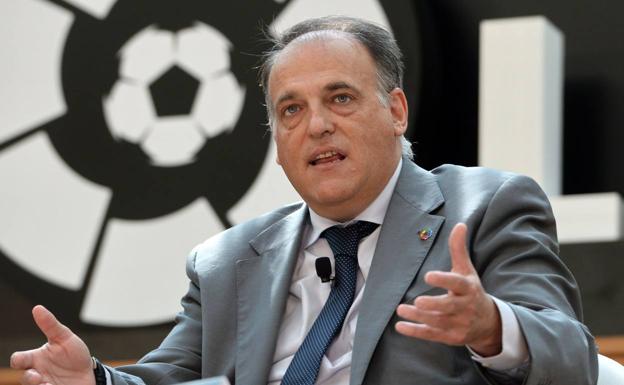 Javier Tebas acusa al PSG y a Neymar de «mearse» en el sistema