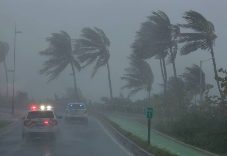 Fotos del devastador paso del huracán Irma