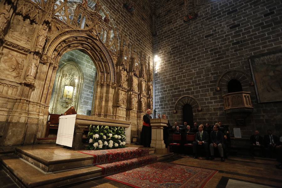 Fotos de la nueva iluminación de la Capilla del Santo Cáliz