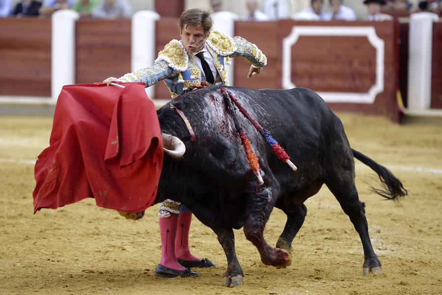 Fotos de Román Collado y El Juli toreando el 8 de septiembre en Valladolid