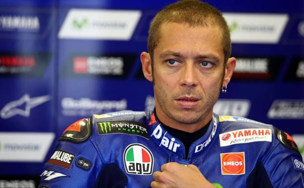 Valentino Rossi no correrá en el GP de Aragón