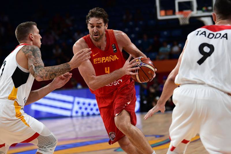 España derrota a Alemania en el Eurobasket