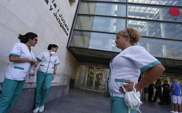 La Ciudad de la Justicia de Valencia, cerrada hasta el lunes por problemas médicos de los funcionarios