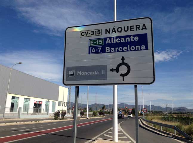 Muere un ciclista de 65 años cuando circulaba entre Moncada y Náquera