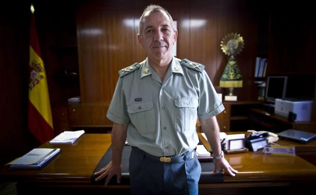 El teniente general valenciano Fernando Santafé, nuevo jefe de Información, Investigación y Ciberdelincuencia de la Guardia Civil