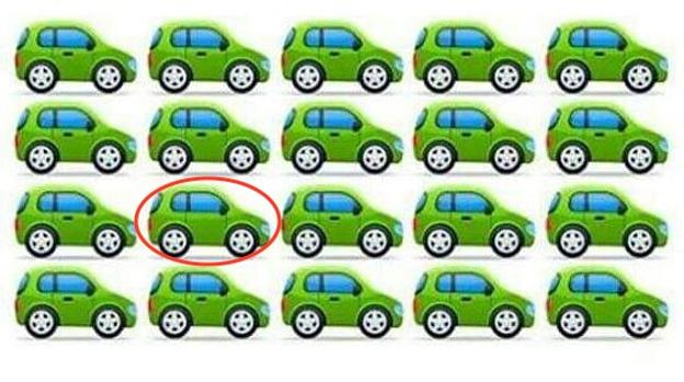 Solución | Hay un coche diferente, encuéntralo en menos de 10 segundos