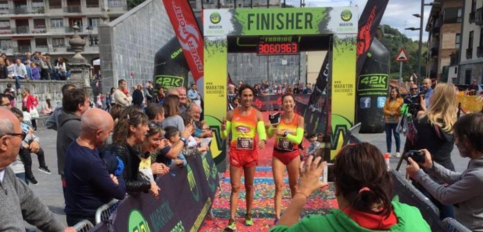 Natacha López gana el maratón de Plazaola