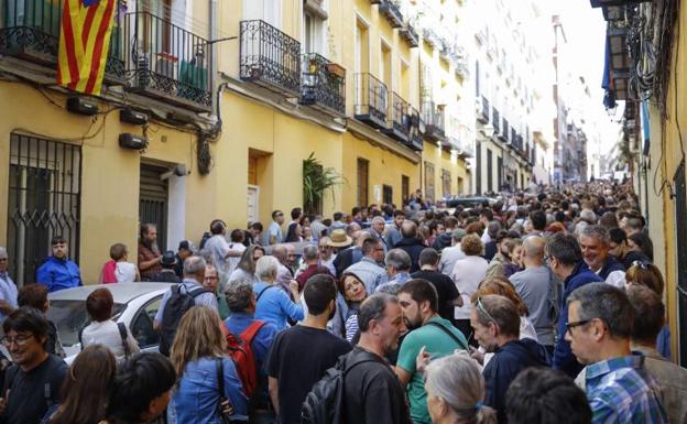 Acto pro referéndum en Madrid por el «derecho a decidir»