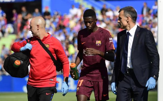 El Barça pierde a Dembélé hasta 2018