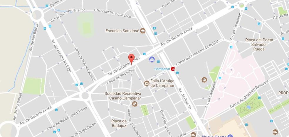Fallece un peatón de 39 años atropellado en la avenida General Avilés de Valencia