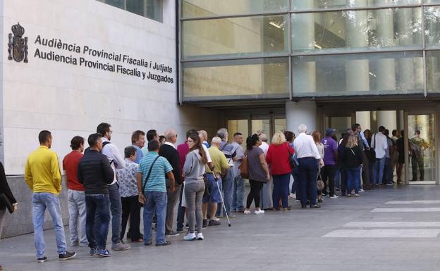 El incendio en la Ciudad de la Justicia de Valencia dañó 8.000 tomos de expedientes