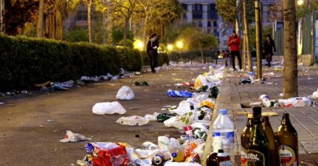 Los locales de ocio de Valencia denuncian pérdidas por botellón de hasta el 20%