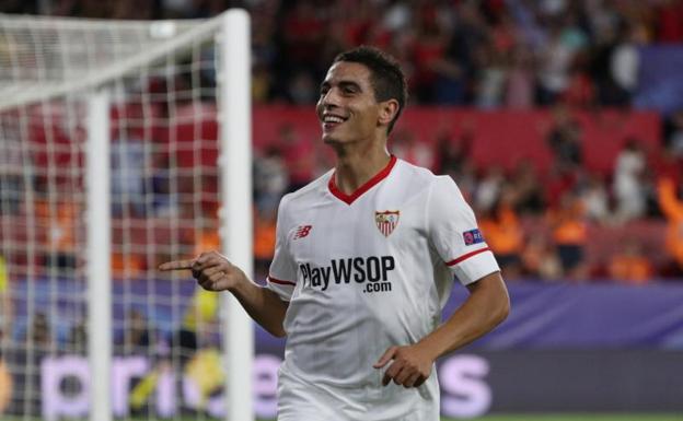 Ben Yedder pone líder a un Sevilla de Champions