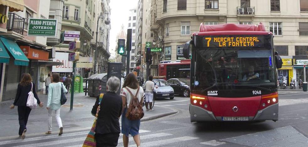 Aprueban paros en la EMT en plena campaña de Navidad
