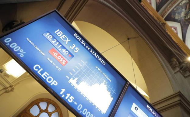 El Ibex 35 se resarce y gana un 1,76%