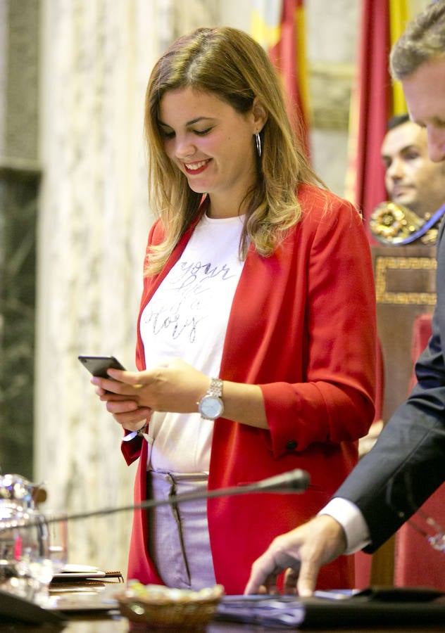 Fotos del pleno del Ayuntamiento