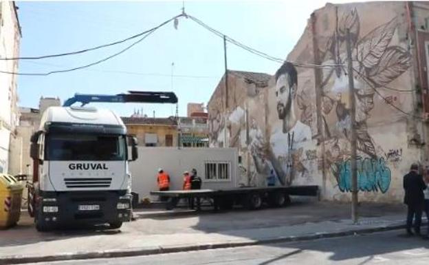 La 'zona cero' del Cabanyal ya tiene nuevo retén de la Policía Local