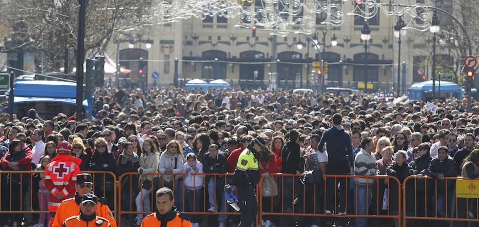 El Ayuntamiento de Valencia reducirá el aforo de las mascletaes en Fallas por la seguridad antiterrorista