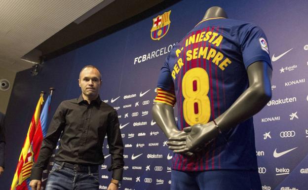 Contrato vitalicio para Iniesta