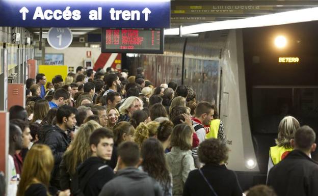 El 9 d'Octubre habrá huelga de metro de 24 horas en Valencia